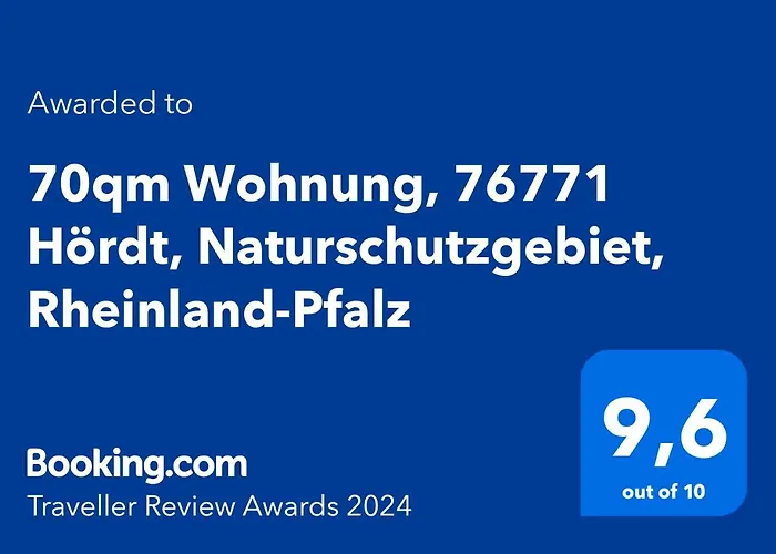 70qm Wohnung, 76771 Hördt, Naturschutzgebiet, Rheinland-Pfalz
